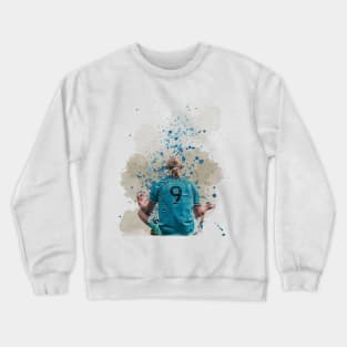 Haaland meditation celebration Crewneck Sweatshirt